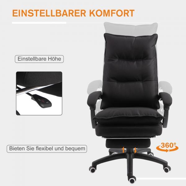 Produktbild Vinsetto Bürostuhl mit Massagefunktion