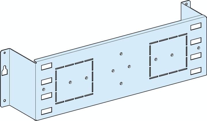 Schneider PrismaSeT-G, piastra di montaggio, FuPacT ISFT160, orizzontale, larghezza=600mm, altezza=3moduli
