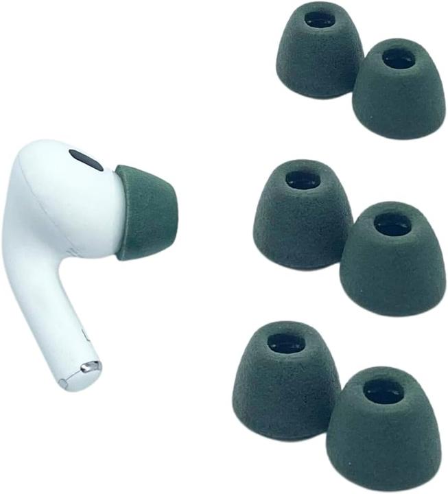 Actual product image Comply Airpods ProGen1&2 Electric Green Medium