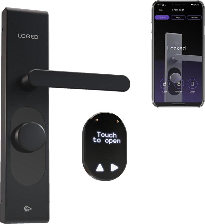 Produktbild Loqed LOQED Touch Smart Lock Black Edition (Bluetooth)