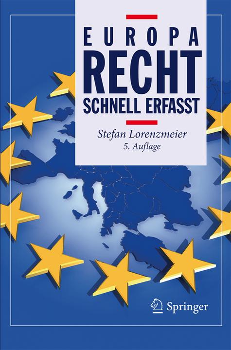 Actual product image Europarecht - Schnell erfasst (German, Stefan Lorenzmeier, 2016)
