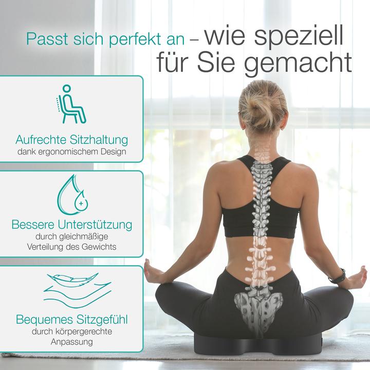 Immagine prodotto Aktivshop Sitzkissen aktiv mit Gel (45 x 35 x 7 cm)