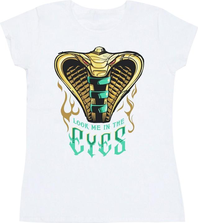 Actual product image Disney Womens/Ladies Aladdin Movie Jafar Snake Eyes Cotton T-Shirt (XL)