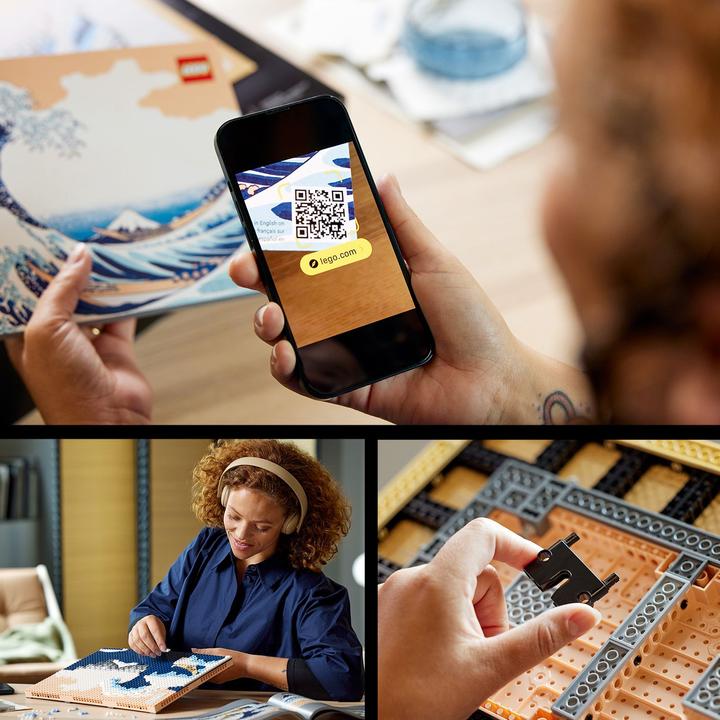 Produktbild LEGO Hokusai – Grosse Welle (31208, LEGO Art)