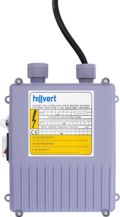 Produktbild Hillvert Brunnenpumpe Garten Tiefbrunnenpumpe Unterwasserpumpe sandverträglich 3.780 l/h (Gartenpumpe)