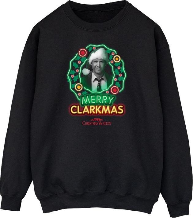 National Lampoon´s Vacation Graustufen Clarkmas WeihnachtsSweatshirt
