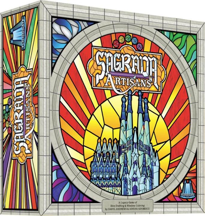 Produktbild Floodgate Games - Sagrada Artisans - Brettspiel - Englisch (FGG -SAR) (Englisch)