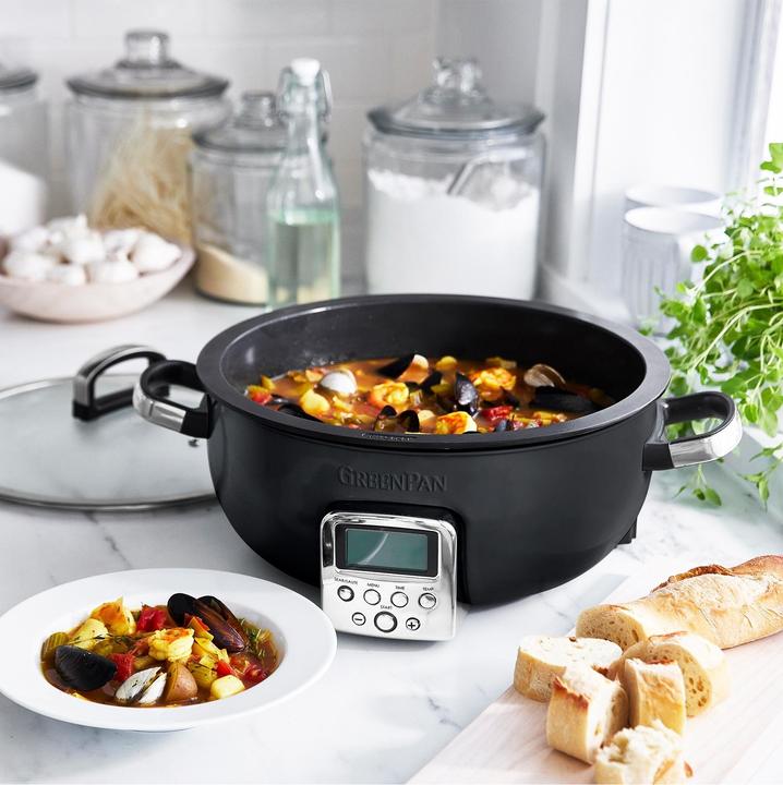 Actual product image Greenpan omnicooker 5.6l zwart 2200w
