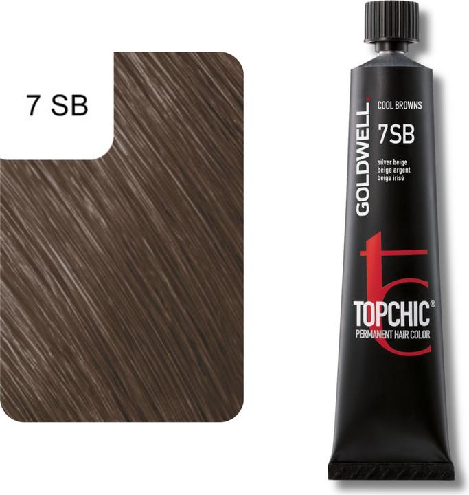 Actual product image Goldwell Topchic (7SB Silver Beige)