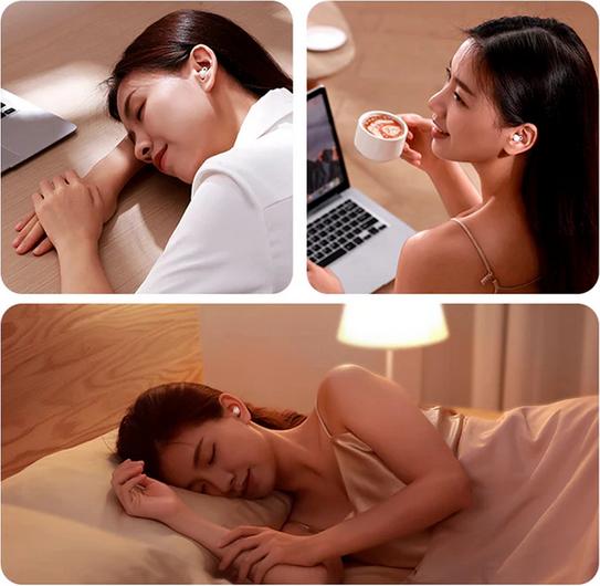 Image du produit Joyroom Ecouteurs de sommeil JR-TS3 (ANC, 5 h, Sans fil)