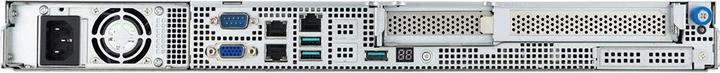 Actual product image ASUS Rack 1U RS300-E12-PS4/350W Intel C262 LGA1700 95W 4xDDR5 4400/4000/3600 4x3 5 /2 5 4*SATA/SAS/
