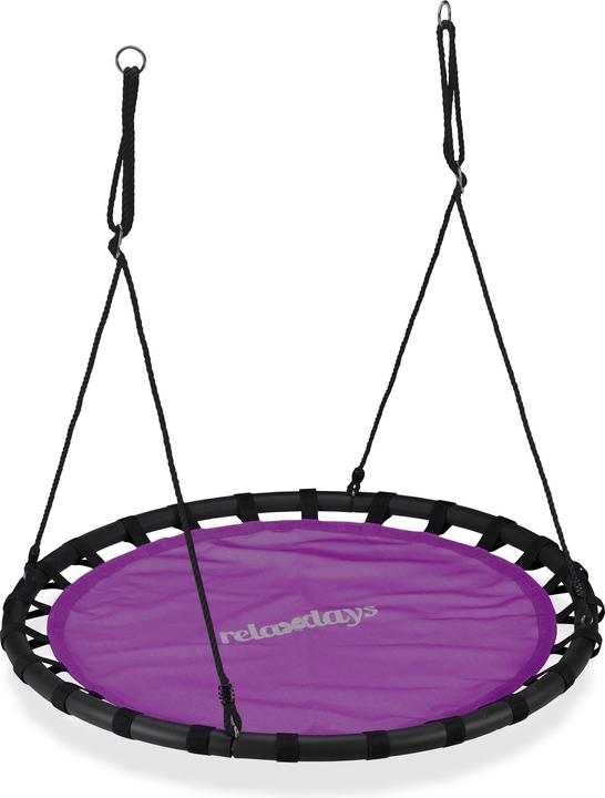 Actual product image Relaxdays 120 cm Nest Swing