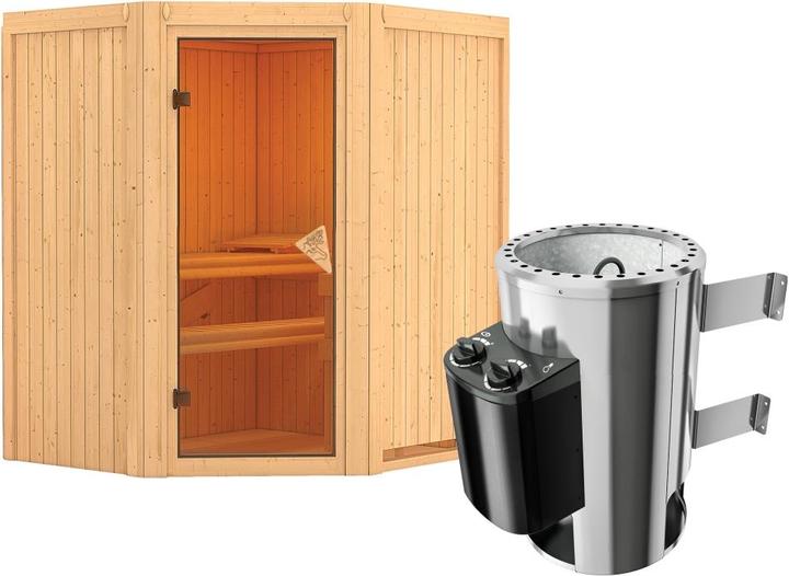 Actual product image Karibu Tonja without roof rim (Plug & Play 3.6 KW internal control)