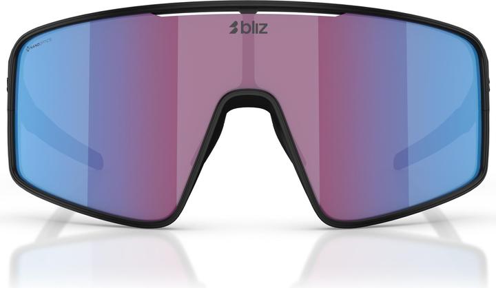 Image du produit Bliz P001 (Grey w Blue Mirror, Noir mat, Grey with Blue Mirror Cat. 3)