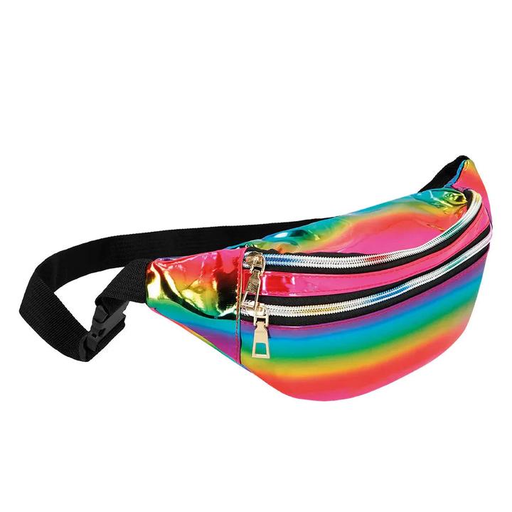 Actual product image Boland Holo rainbow bum bag