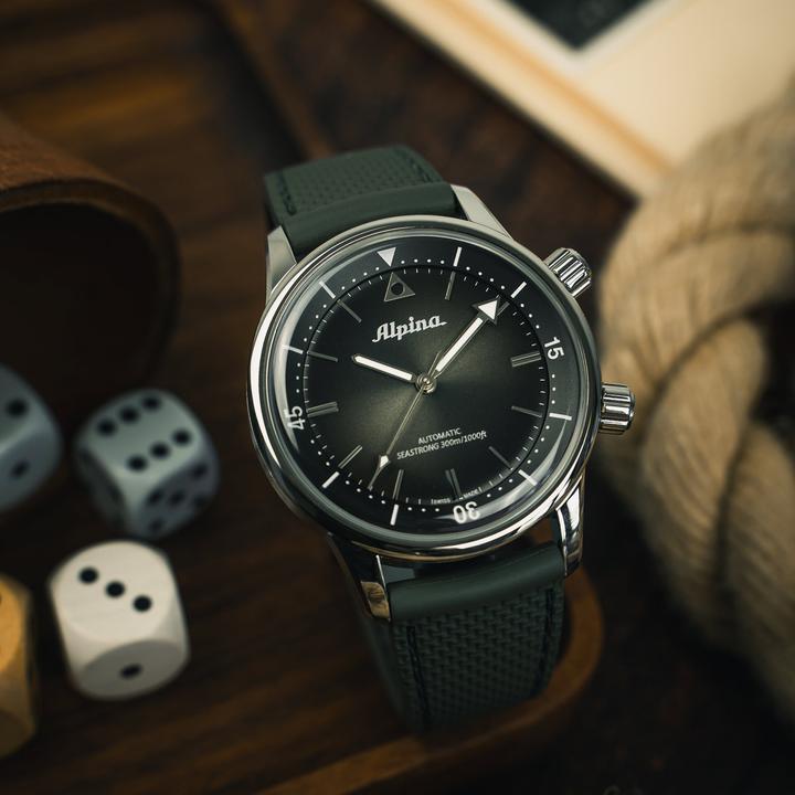 Actual product image Alpina Watch Alpina AL-520GR4H6 Seastrong Diver (Diving watch, 42 mm)