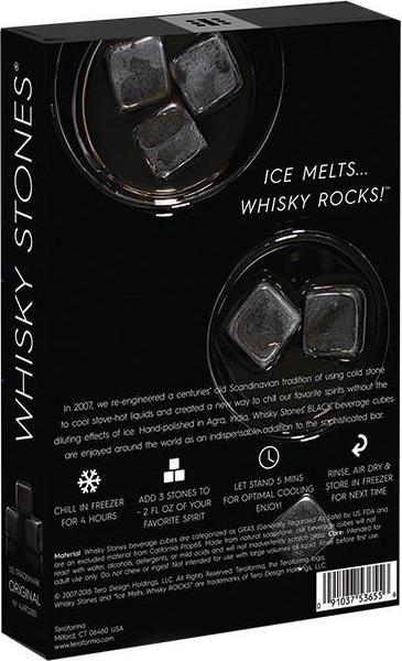 Actual product image Teroforma Whisky Stones Set of 9 Black (Whisky stones)