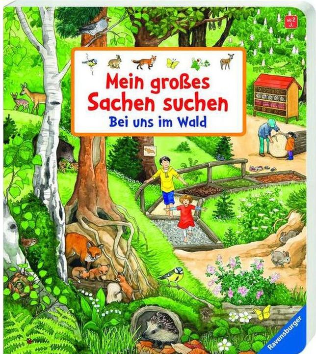 Produktbild Ravensburger Mein grosses Sachen suchen: Wald (Deutsch, Susanne Gernhäuser, 2020)