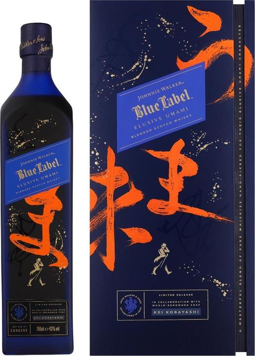 Immagine prodotto Johnnie Walker Blue Label Elusive Umami + GB 43% Vol. 0,7l (Miscelato Whisky, 1 x 70 cl)