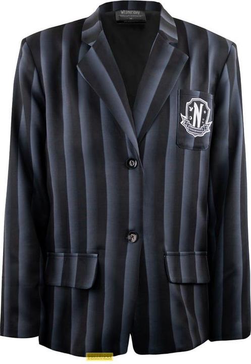 Immagine prodotto Cinereplicas Mercoledì Giacca Nevermore Academy Blazer nero a righe taglia S (S)