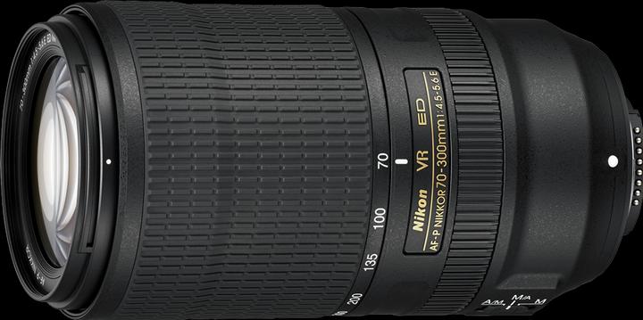 Image du produit Nikon AF-P Nikkor 70-300mm f/4.5-5.6E ED VR (Nikon F, Plein format, APS-C / DX)