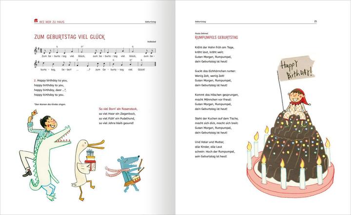 Produktbild Die ganze Welt der Lieder und Reime (Deutsch, Gerlinde Wiencirz, Yayo Kawamura, 2024)