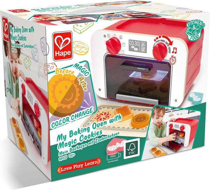 Actual product image Hape Colour Changing Oven
