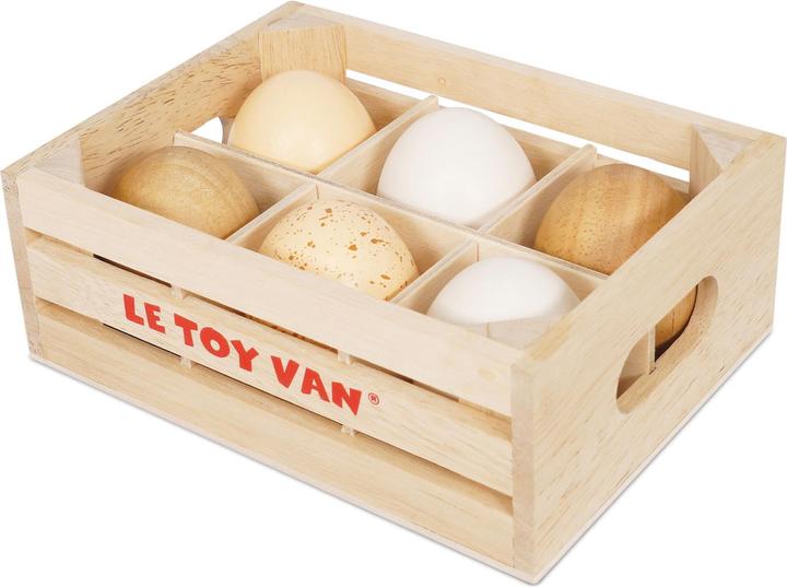Le Toy Van Farm eggs (6 pieces) for the store