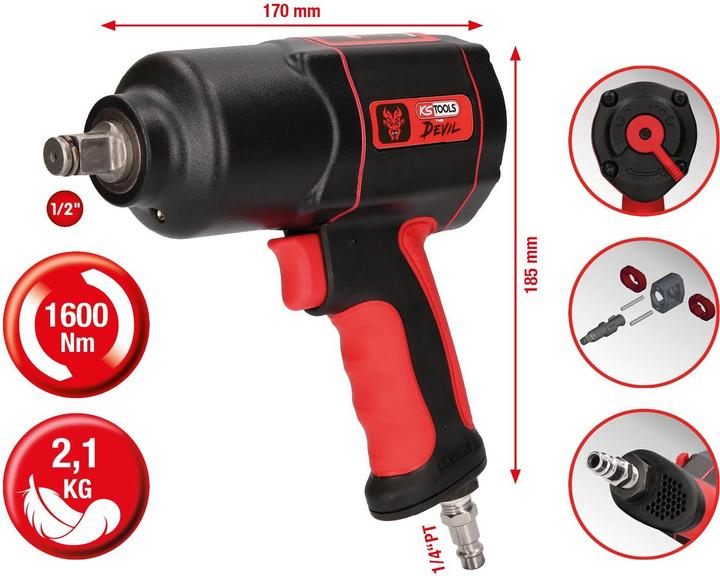 Produktbild KS Tools The Devil (Druckluft)