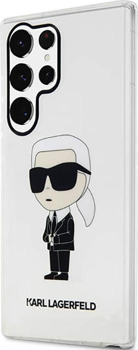 Immagine prodotto Karl Lagerfeld KLHCS23LHNIKTCT S23 Ultra S918 custodia rigida trasparente Ikonik (Samsung Galaxy S23 Ultra)