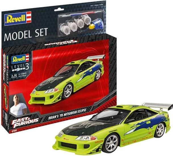 Produktbild Revell Model Set FF Brians 1995 Mitsubishi Eclipse