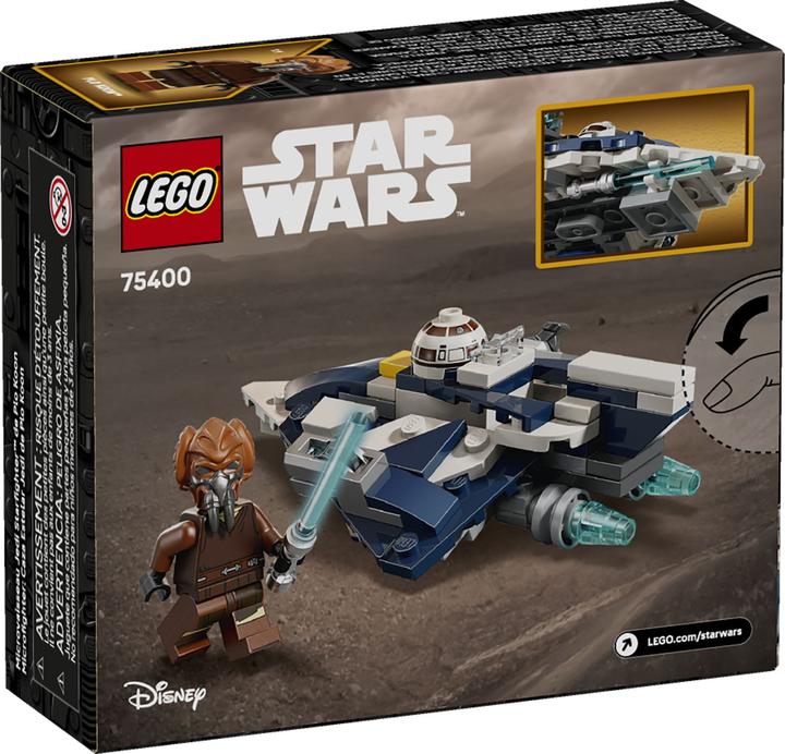 Actual product image LEGO 75400 Plo Koons Jedi Starfighter Microfighter (75400, LEGO Star Wars)