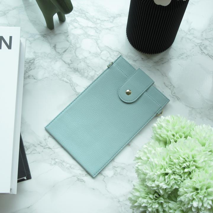 Actual product image PhoneLook Pochette à bandoulière universelle pour smartphone en cuir végétal avec lanière en cuir (végétal) cl