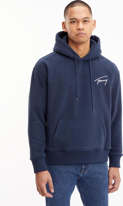 Produktbild Tommy Hilfiger Tommy Jeans - Men's Relaxed Signature Hoodie - Size L (L)