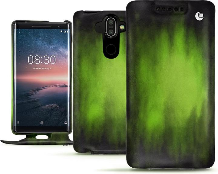 Productafbeelding Noreve Lederen omslag verticaal (Nokia 8 Sirocco)