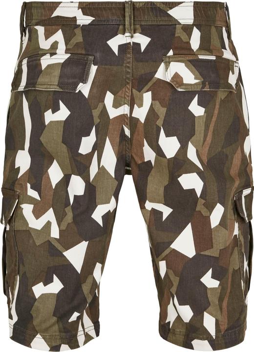 Actual product image Urban Classics Geometric Camo Stretch Twill Cargo Shorts (30)