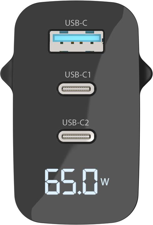 Actual product image Sitecom 65w Pd Wall Charger, LED Screen (65 W)