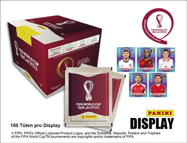 Produktbild Panini FIFA WM 2022 Sticker 1 Stickerpack (Deutsch, Booster Pack)