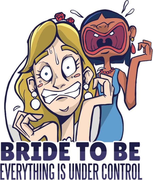 Produktbild Bügelbilder Bügelbild Bride to be