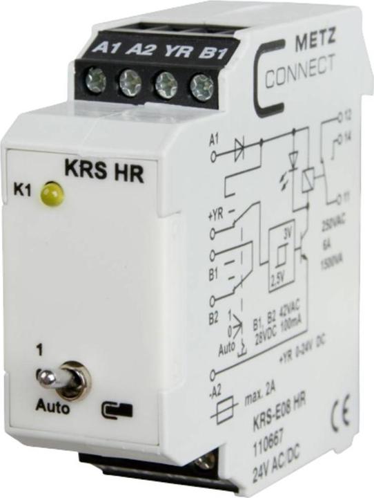Produktbild Metz Connect Schwellwertschalter KRS-E08 HR 3V KRS-E08 HR 3V