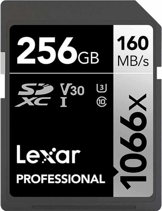 Immagine prodotto Lexar Scheda SDXC 256GB Professional 1066x UHS-I V30 U3 (256 GB, SDXC, U1, UHS-I)