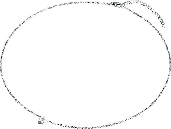 Immagine prodotto Trilani Catena da donna in argento Sterling Zirconia 40,0 cm di base + 5,0 cm di estensione - 16260 (Argento, 40 - 45 cm)