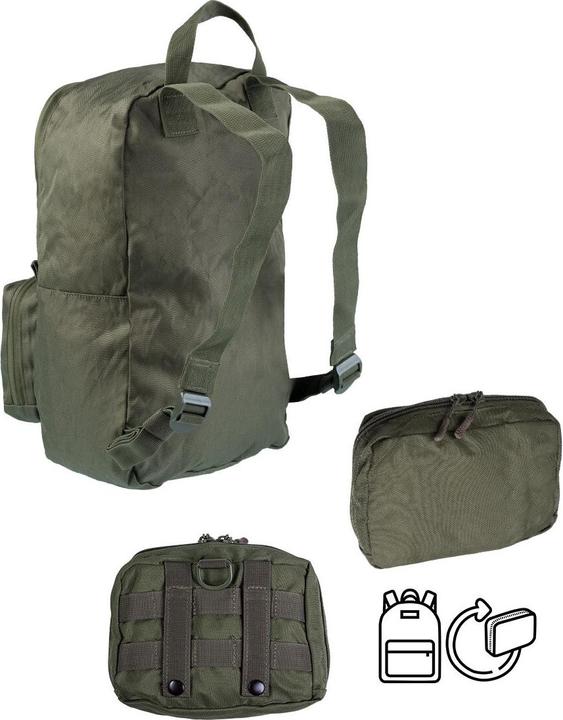Image du produit Mil-tec Assault Pack Ultra Compact Ranger Green (15 l)