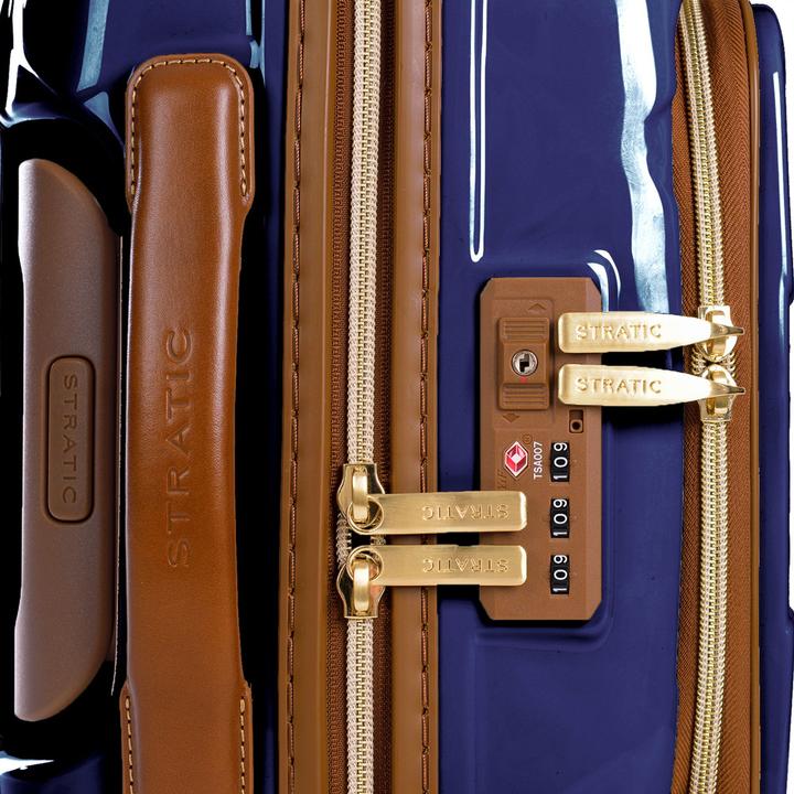 Immagine prodotto Stratic Leather&More - Custodia rigida S (con tasca anteriore) (33 l, Bagaglio a mano (fino a 50 litri))