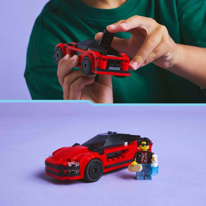Produktbild LEGO Roter Sportwagen (60448, LEGO City)