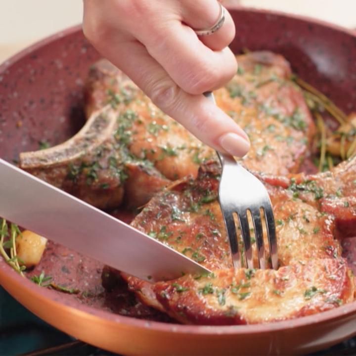 Image du produit Livington Copper & Stone Pan (28 cm, Ensemble de casseroles et de poêles de cuisson, Cuivre)
