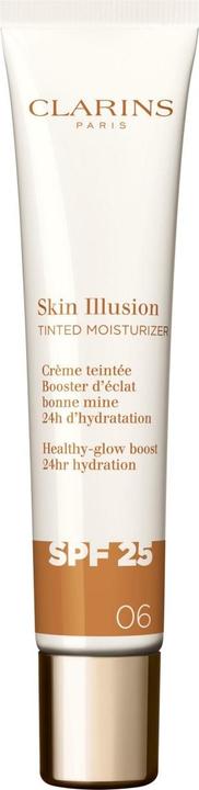 Clarins Skin Illusion - Getönte Feuchtigkeitscreme Spf25 06 (Pink)