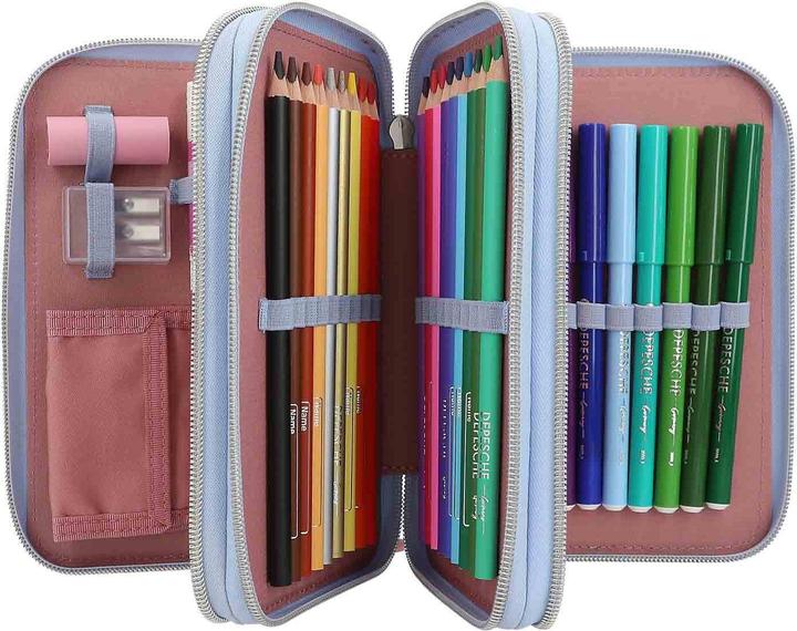 Immagine prodotto Magni Depesche TOPModel astuccio per matite TEAM TEDDY a 3 scomparti con ciondolo a forma di orsetto blu