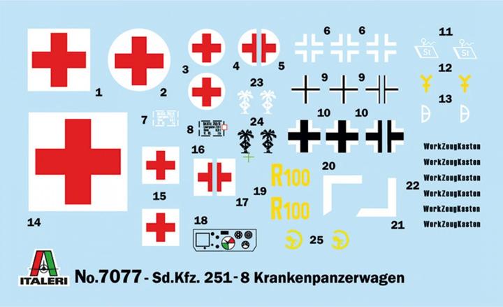 Produktbild 1:72 Sd.Kfz. 251/8 Ambulance