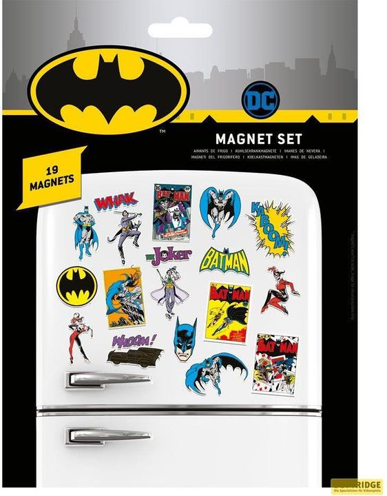 Image du produit pack aimants Batman Retro (20 x)